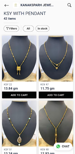 Android application Kanaksparsh Jewels screenshort