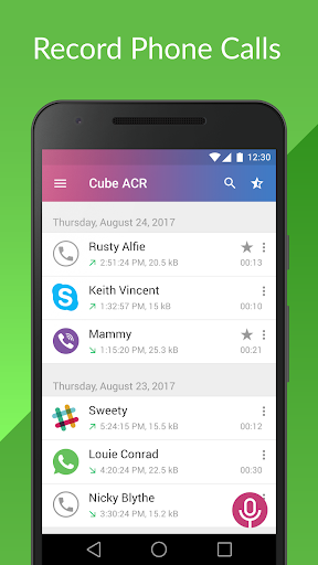 Call Recorder - Cube ACR  screen 1