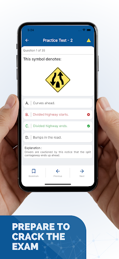 Oregon DMV Permit Practice Screenshot 3 - AppWisp.com