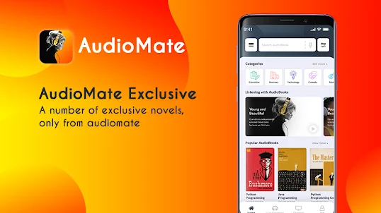 AudioMate: Free audiobooks, po