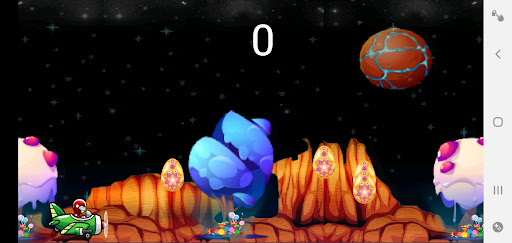 Android application candy egg screenshort