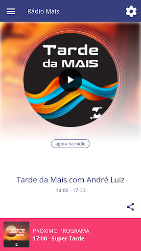 Android application Rádio Mais screenshort