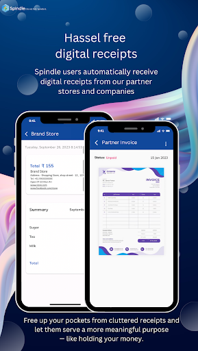 Spindle: Eco Smart File Wallet Screen 3