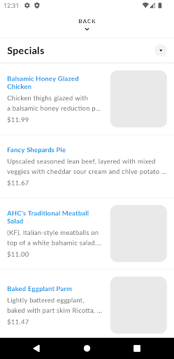 Amandas Healthy Cooking Screen 3