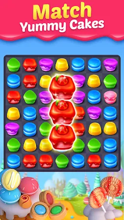 Game screenshot Cake Smash Mania - Match 3 mod apk