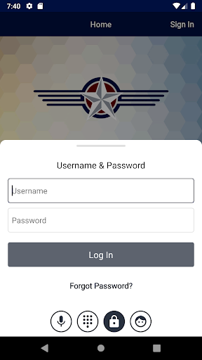 Citizens Federal Credit Union Screen 2