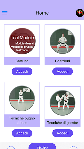 Anteprima dell'app