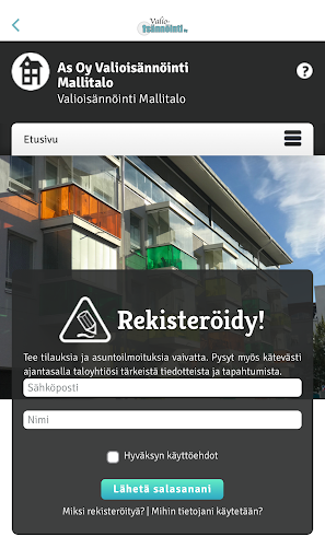 Valioisännöinti Screen 2