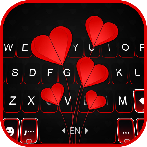 Red Valentine Heart Temomis – „Google Play“ programos