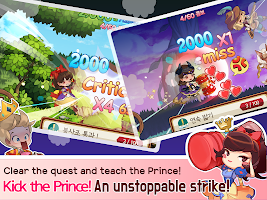 Kick the Prince: Princess Rush