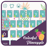 Colorful Pineapple Typewriter icon