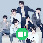 Cover Image of ダウンロード Kpop Fake Video Call-Text Chat  APK