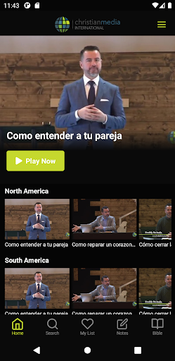 Android application Christian Media International screenshort
