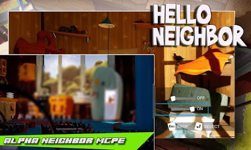 Captura de Pantalla 3 Mod Hello neighbor for MCPE android