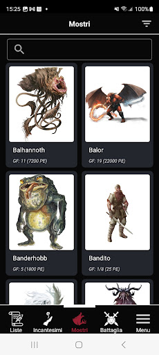 5e Helper ITA Screen 2