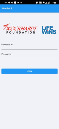 Android application Bluebook- Wockhardt Diabetes screenshort