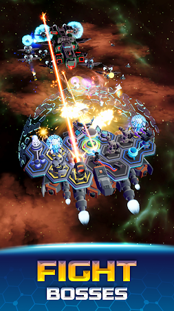Game screenshot Space Hex: War Merge Shooter mod apk