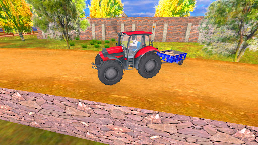 Android application Tractor Trolley Farming Game screenshort