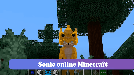 Sonic Addon Mod Minecraft MCPE 4