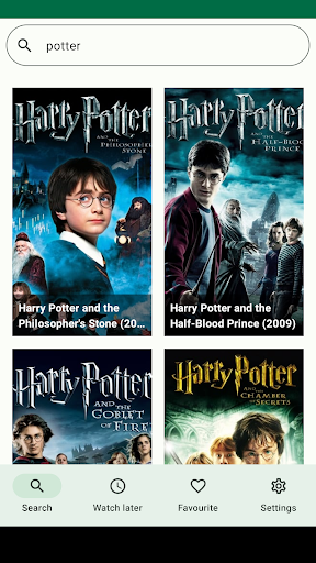 Android application MyMovies screenshort