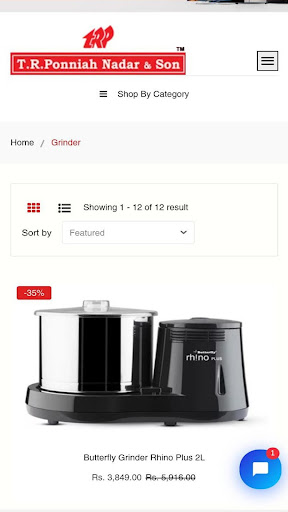 TRP eStore Screen 2