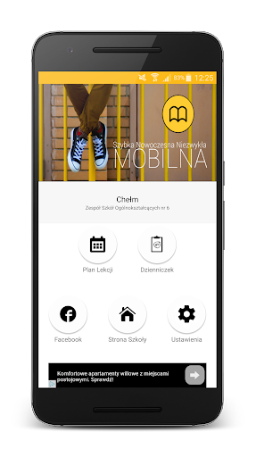 Android application Mobilna Szkoła screenshort