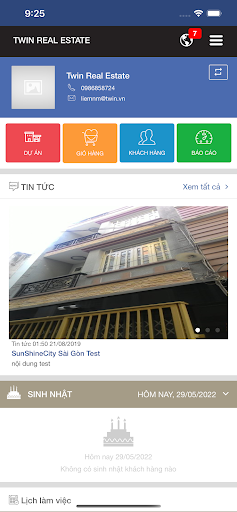 TTG CRM Screen 3