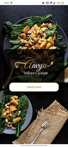 Aavya Indian Cuisine Screen 2