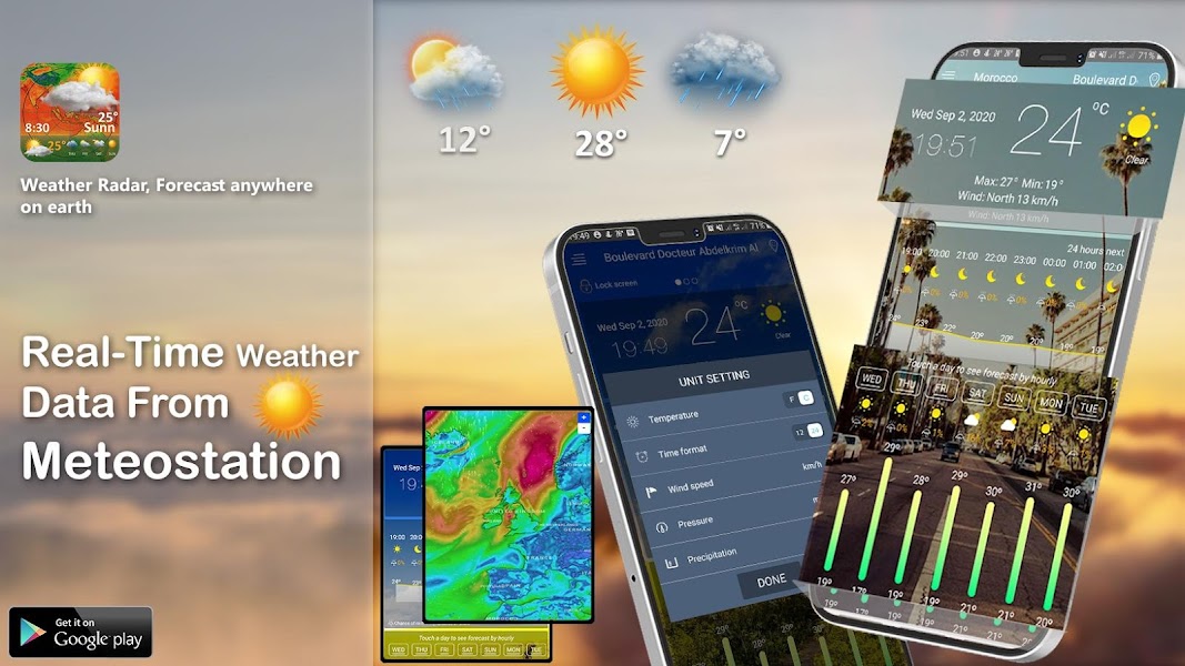  Weather Radar – Weather forecast today 