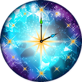 Glitter Clock Widget icon