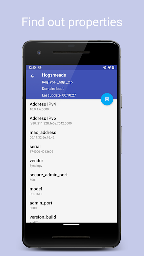 Service Browser Screen 3