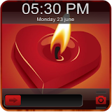Flame Heart Go Locker Theme icon