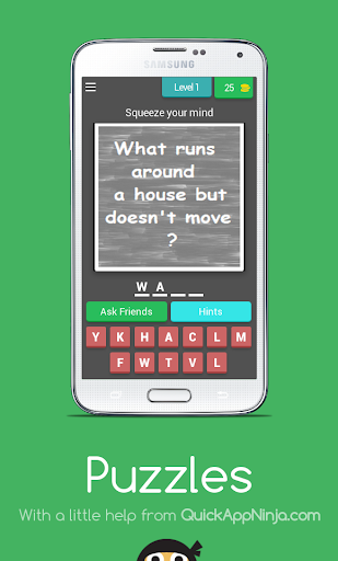 Android application Puzzles And Enigmes screenshort