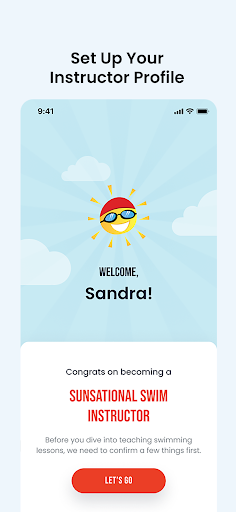 Screenshot of Sunsational Swim Instructor