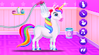 screenshot of Rainbow Baby Unicorn Pet