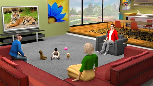 Mutter virtuell familienSpiele