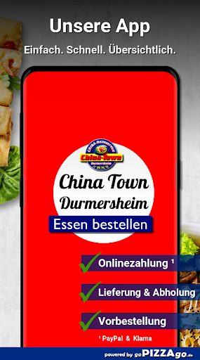 Android application China Town Durmersheim screenshort