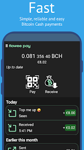 Flowee Pay: BitcoinCash Wallet
