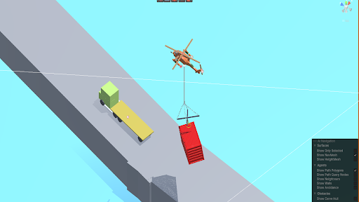 Helicopter Crane Demo Screen 3