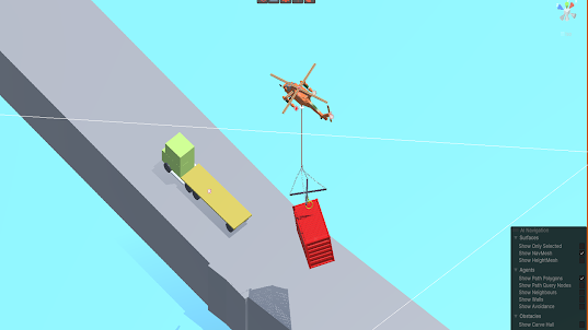 Helicopter Crane Trial