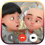 Cover Image of Download Call Mail Upin Fake Video Call  APK