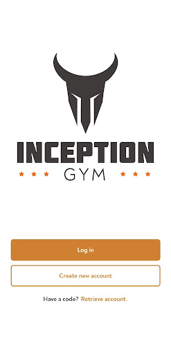Android application Inception Gym Pass screenshort