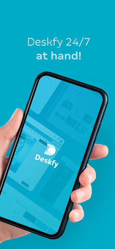 Android application Deskfy screenshort