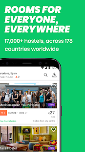 Hostelworld: Hostels & Backpacking Travel App Screenshot