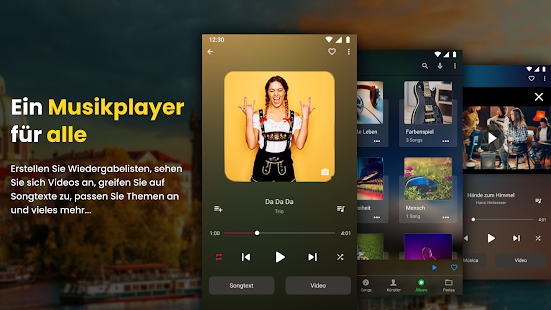Musikplayer - Audify Player Screenshot