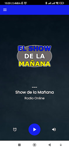 Radio Show de la Mañana Screen 2