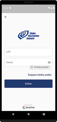 Android application Recreativo Sumaré screenshort