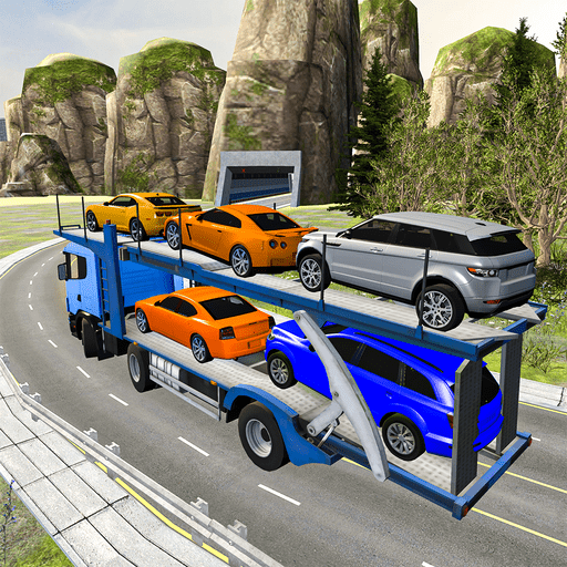 camión auto transporte juegos
