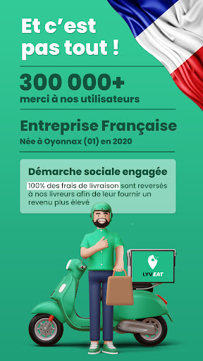 Lyveat - Livraison de repas