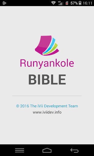 Android application Runyankole Bible screenshort